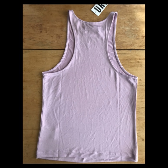 URBAN OUTFITTERS LAVENDER SHIMMER RACERBACK TANK - Picture 2 of 4